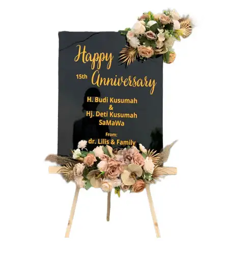 Papan Bunga Akrilik Gintung Lor